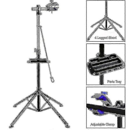 2024 Varusteet Polkupyörän Mekaanikon Korjausteline Polkupyörän Korjaustyökalu Polkupyörän Korjausteline Huoltoasema Erikoislava