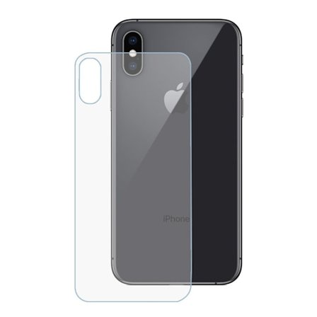 iPhone XS arc edge tempered glass back protector
