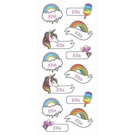 Namnstickers Ella - Tinka