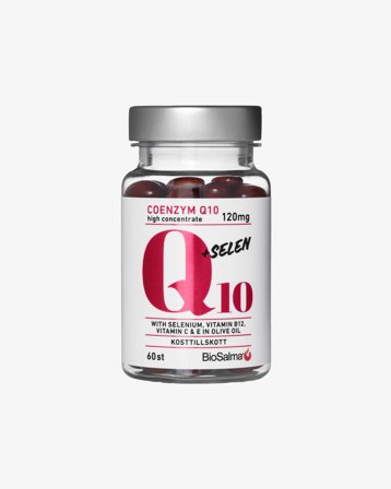 BioSalma Q10 Coenzym 120mg + selen - 60 kpl