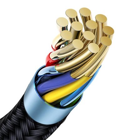 USB- till Lightning-kabel, Mcdodo CA-7300, vinklad, 1,8 m (svart)