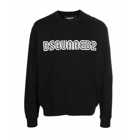 Dsquared2 Sweatshirts svart, Herr, Herr, Storlek: L