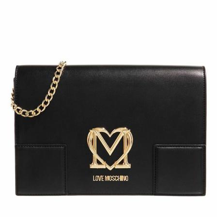 Love Moschino, Cross Body Bags Zwart, Dames, Maat:ONE Size