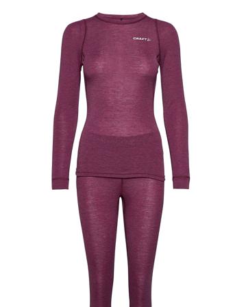 Core Wool Merino Set W Base Layer Sets Lila Craft