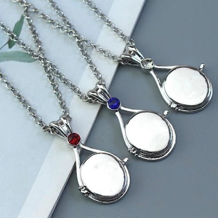 TV H2O Bara Tilsæt Vand Halskæde Havfrue Skal Kan Åbne Medaljon Vedhæng Halskæde Til Kvinder Mænd Choker Cosplay Smykker Gave