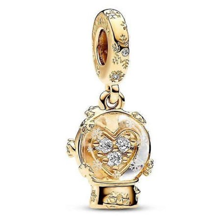 Dameanheng - PANDORA - 762825C01 - Gull - Gullbelagt - Zirkoniumoksid