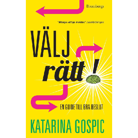 Välj rätt! : en guide till bra beslut 9789173375368