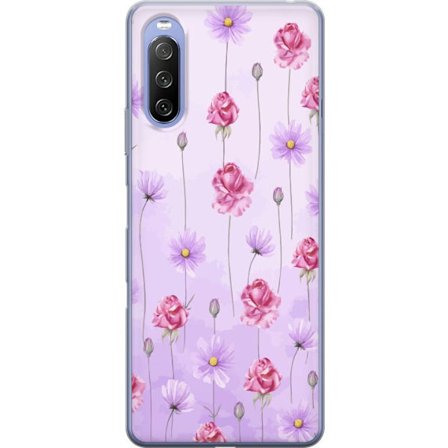 Yhteensopiva Puhelinkuori Sony Xperia 10 III Petal Reverie Lilac Mist