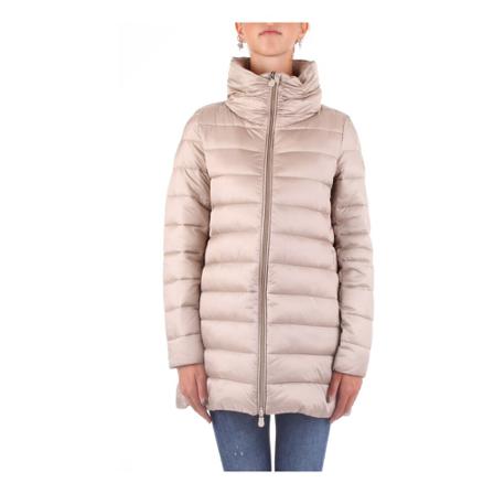 Save The Duck, Coat Beige, Dames, Maat:S