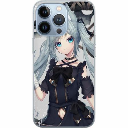 Apple Iphone 14 Pro Mjukt Skal - Catgirl
