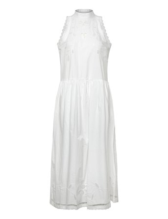 Stella Nova | Embroidery Anglaise Sleeveless Maxi | 34