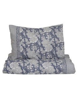 Sengetøj Sonia med trykt motiv 2-dele Blå