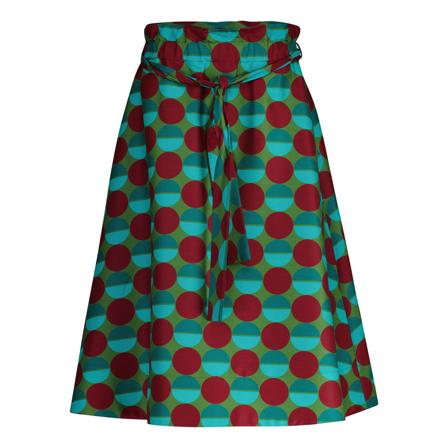 La DoubleJ Midi Skirts Grøn, Dame