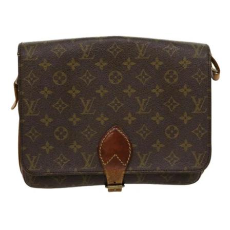 Louis Vuitton Vintage Pre-owned Canvas louis-vuitton-Väska brun, Dam Vintage Väskor, Dam, Storlek: ONE SIZE