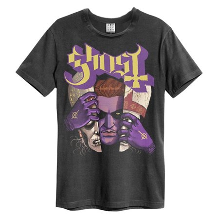 Amplified Unisex Adult Alter Egos Ghost T-Shirt XS Charcoal