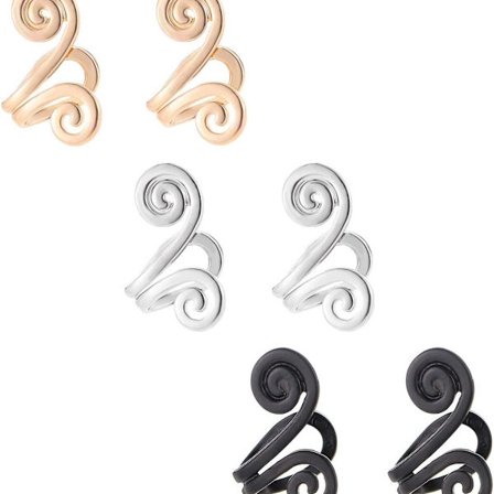 6PCS Akupressur Øredobber for Slanking, Ikke-Penetrerende Akupressur Øredobber,