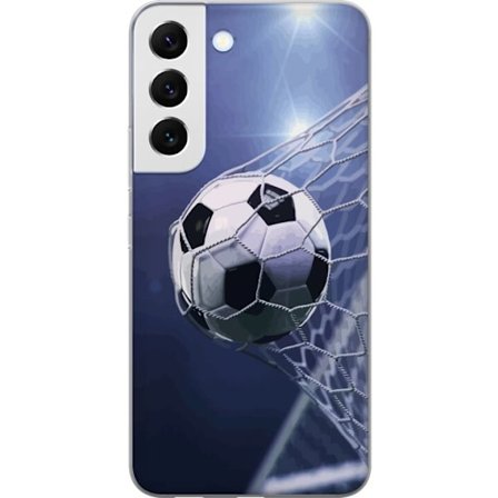 Kompatibel Mobilcover til Samsung Samsung Galaxy S22 5G Fodbold Fart Net Bold Sport Kamp