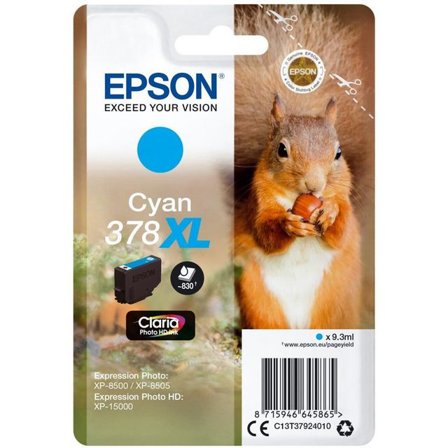 EPSON Bläckpatron T3788 XL Cyan - Lyreco - Toner och bläck - Bläckpatroner - Bläckpatroner Epson