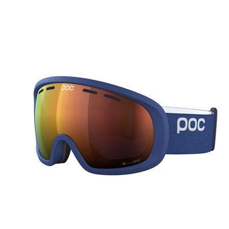 POC Fovea Mid - Partly Sunny Orange Lead Blue i Blå