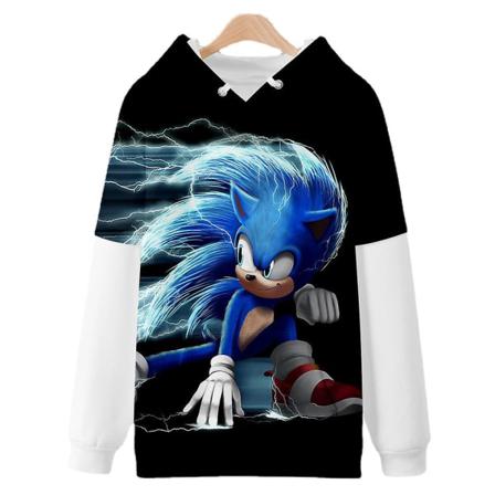 Sonic Character Suit Perifer 3d Digital Utskrift-a 3xl