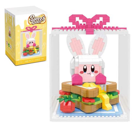 Kage Byggeklodser Puslespil Samlet Legetøj til Børn 2731