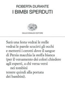 I bimbi sperduti Roberta Durante