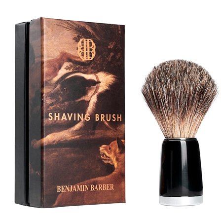 Benjamin Barber Benjamin Barber Classic Shaving Brush Ebony, Mænd, Barbering, Tilbehør