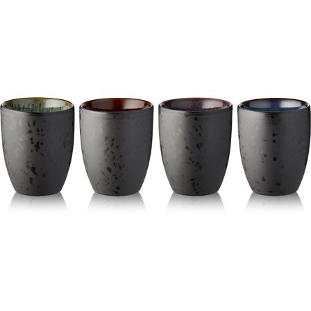 Bitz Termokrus 4 stk. Mørk' - 'Amber, mørkeblå, grønn, amber