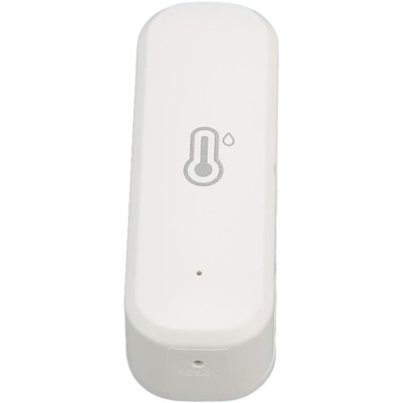 Zigbee-anslutning WiFi Hygrometer Termometer Inomhus Utomhus Trådlös Temperatur Fuktighetssensor Monitor med Larm