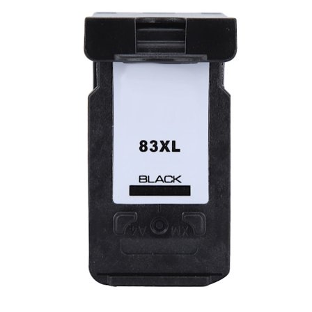 Ersättning för bläckpatron till skrivare, kompatibel med Canon PIXMA E518 E618 E510 E608 (83 svart)