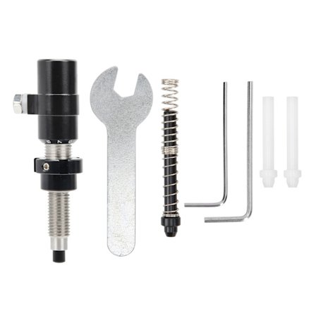 Recurve Bue Stabilisator Sidepude Stempel Aluminium Legering Plast med Installationsværktøj