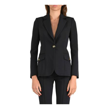 Elisabetta Franchi, Blazers Czarny, Kobieta, Rozmiar: M