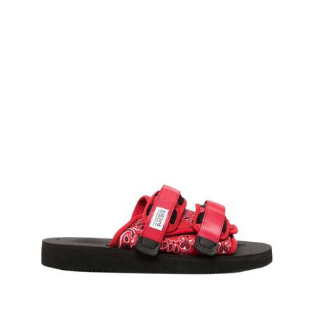 Suicoke, Sliders Czerwony, Kobieta, Rozmiar: 40 EU