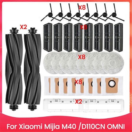 For Xiaomi Mijia M40 /D110CN OMNI Vakuum Reservedeler