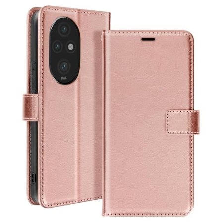 Lompakko Suoja - Mayaxess - Honor 200 Pro - Ekologinen Nahka - Irrotettava Ranneke - Video Tuki