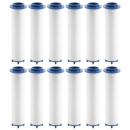 12 stk. Turbo Ventilator Brusehoved Filter - Bruges til Propel Håndbruserdyse Højtryk - Shower_ NN