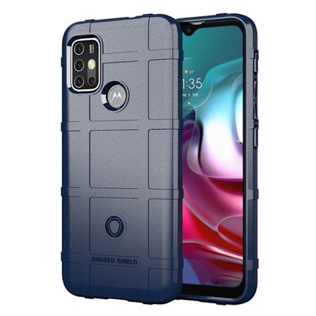 Rugged Shield Motorola Moto G30 / Motorola Moto G10 skal - Blå
