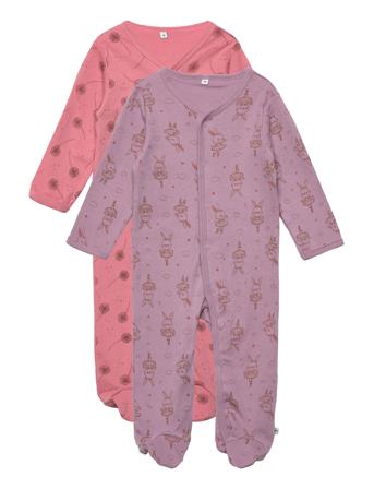 Nightsuit W/F -Buttons 2-Pack Patterned Pippi