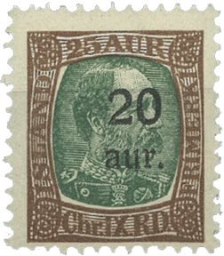 Island 1921-1922 - AFA 107 - Postfrisk
