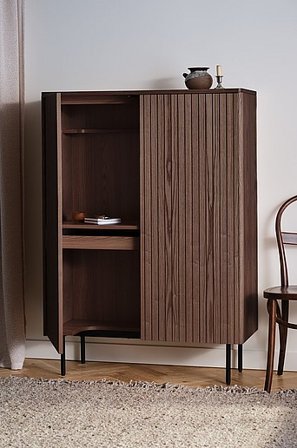 Jotex - Skrivbordsskåp MDF Mörkbrun PALANZO - Köp Skrivbord hos Jotex