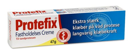 Protefix Fastholdelsescreme, Medicin & Pleje, Mund & Tandpleje, Tandproteseprodukter