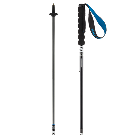 Salomon - Unisex Alpine Poles Ultra Alu Foldable - Grey
