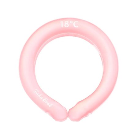 Iskølende halsrør, kølig frysehalskrave, genanvendelig sommer udendørs sport løb cykling kold krave is pude chill massage