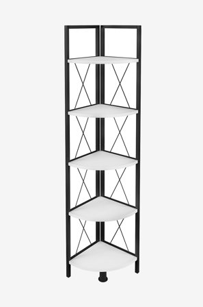 VCM - Hjørnehylde Insasi 5 - Hvid - Hylder & opbevaring - Fra Homeroom