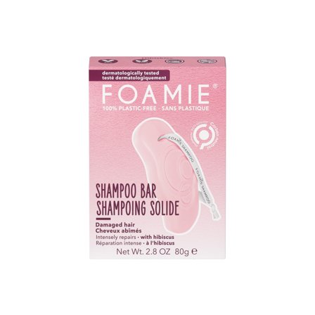 FOAMIE Cura dei Capelli Hibiskiss shampoo solido 80g - Shampoo Riparatore