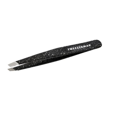 Tweezerman Slant Tweezer Sparkling Black, Makeup, Øjenbryn, Pincetter