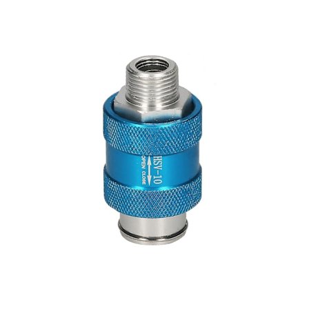 3/8-tommers hånds skyveventil pneumatisk strømningskontrollventil manuell aluminiumslegering ventil