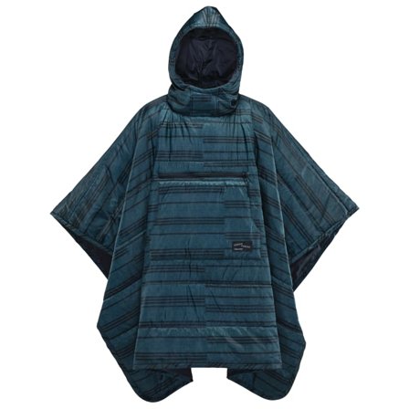 Thermarest Honcho Poncho Unisex long-sleeved sweaters Blue OneSize