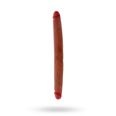 Get Real Silicone Foreskin Double Dong 40 cm - Vuxen.se - Dubbeldildo & dubbelpenetrering