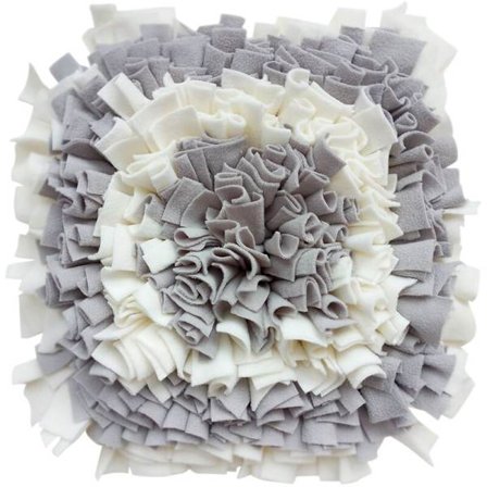 Hund Snuffle Träningsmatta Nosework Träningsmatta för Hundar Kul Matta för Stressavlastning 18 Tum X 18 Tum